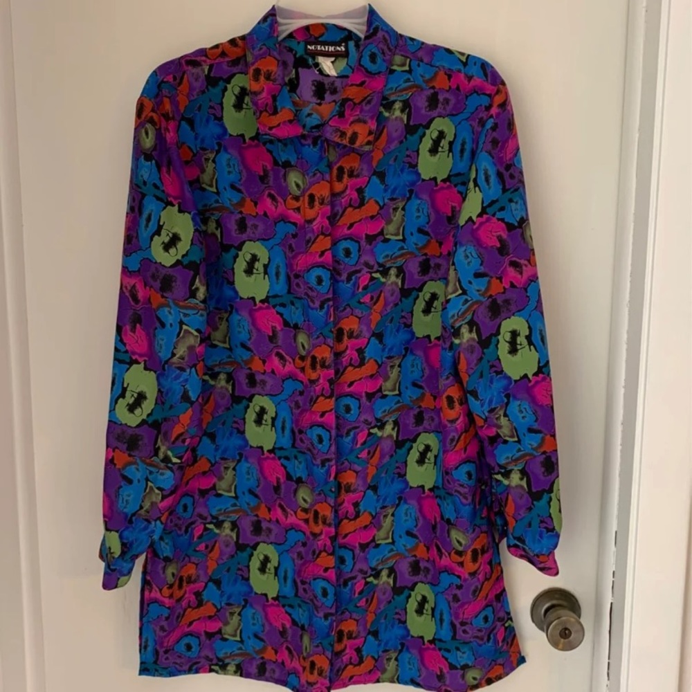 Notations tunic length blouse